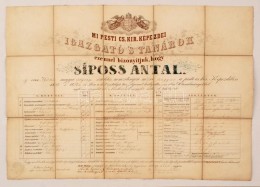 1856 Siposs Antal (1839-1923) ZongoramÅ±vész és ZeneszerzÅ‘ Tanító Képezdei... - Unclassified