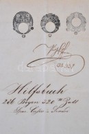 1854 1kr, 15kr, 4G Szignetták Teljes Okmányon / Signettas On Full Document. - Unclassified