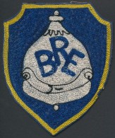 1945  Budapesti RendÅ‘r Egylet Futballcsapat Felvarró, Textil, 11×9 Cm - Other & Unclassified