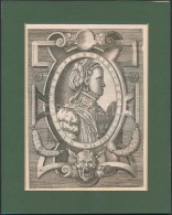 Cca 1568 Martino Rota (1520 K. - 1583): Habsburg Mária (1528-1603) Magyar Királyné... - Prints & Engravings