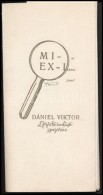 Dániel Viktor: Mini Ex Libris. Dr. Illés Sándor László GyÅ±jtése. 10 Db.... - Autres & Non Classés