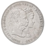Ausztria 1879. 2G Ag 'I. Ferenc József és Erzsébet KirálynÅ‘ / Ezüstlakodalom'... - Non Classés