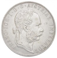 Ausztria 1874. 2Fl Ag 'Ferenc József' (24,66g) T:2- Kis Ph. / 
Austria 1874. 2 Florin Ag 'Franz Joseph'... - Non Classés