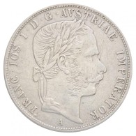 Ausztria 1871A 2Fl Ag 'Ferenc József' Bécs (24,45g) T:2- K. / 
Austria 1871A 2 Florin Ag 'Franz... - Non Classés