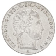 Ausztria 1843A 3kr Ag 'I. Ferdinánd' Bécs (1,64g) T:2 / 
Austria 1843A 3 Kreuzer Ag 'Ferdinand I'... - Unclassified