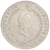 Ausztria 1828A 20kr Ag 'I. Ferenc' (6,61g) T:2,2- / 
Austria 1828A 20 Kreuzer Ag 'Franz I' (6,61g) C:XF,VF
Krause... - Non Classés