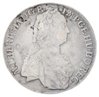 Ausztria 1761. Tallér Ag 'Mária Terézia' Hall (27,65g) T:2- Kis Patina / 
Austria 1761. Thaler... - Non Classés