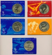 Ausztrália 2000. 5$ 'Olimpiai érmegyÅ±jtemény' (5xklf) A Sorozat 1., 4., 13., 20. és... - Non Classés