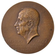 Kisfaludi Stróbl Zsigmond (1884-1975) 1925. 'Grósz Emil' Egyoldalas Br Plakett. 'AEMILIO DE... - Non Classés