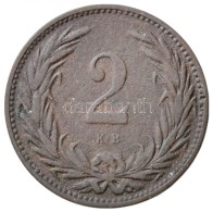 1900KB 2f Br Körmöcbánya (3,31g) T:2- / 
Hungary 1900KB 2 Fillér Br Kremnitz (3,31g)... - Unclassified