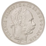 1883KB 1Ft Ag 'Barokk Címer' Körmöcbánya (12,33g) T:1 Apró Karc /
Hungary 1883KB 1... - Non Classés