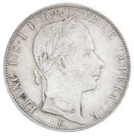 1858E 1Fl Ag 'Ferenc József' (12,38g) T:2 Ph. / Hungary 1858E 1 Florint Ag 'Franz Joseph' (12,38g) C:XF Edge... - Unclassified