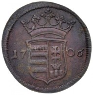 1706. X Poltura Cu 'II. Rákóczi Ferenc' (8,21g) T:2 1706. X Poltura Cu 'Francis II... - Unclassified