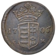 1706C-M X Poltura Cu 'II. Rákóczi Ferenc'  Kassa (8,39g) T:2
Hungary 1706C-M X Poltura Cu 'Francis II... - Non Classés