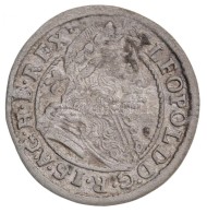 1699. Poltura Ag 'I. Lipót' (0,96g) T:2,2- / 
Hungary 1699. Poltura Ag 'Leopold I' (0,96g)... - Non Classés