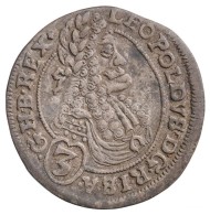 1697C-H 3kr Ag 'I. Lipót' Pozsony (1,55g) T:2 / 
Hungary 1697C-H 3 Kreuzer Ag 'Leopold I' Bratislava (1,55g)... - Unclassified