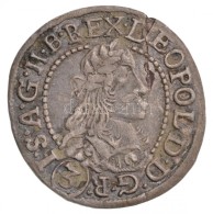 1678K-B 3kr Ag 'I. Lipót' Körmöcbánya (1,3g) T:2,2- Rep. / 
Hungary 1678K-B 3 Kreuzer Ag... - Non Classés