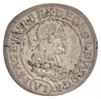 1672K-B 6kr Ag 'I. Lipót' Körmöcbánya (3,14g) T:2,2- /  
Hungary 1672K-B 6 Kreuzer Ag... - Unclassified