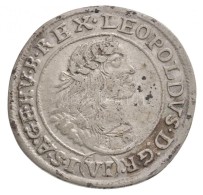 1669K-B 6kr Ag 'I. Lipót' Körmöcbánya (3,03g) T:2 / 
Hungary 1669K-B 6 Kreuzer Ag 'Leopold... - Non Classés