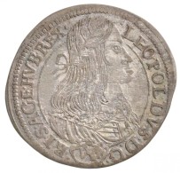 1661K-B 6kr Ag 'I. Lipót' Körmöcbánya (3,09g) T:2,2- / 
Hungary 1661K-B 6 Kreuzer Ag... - Unclassified