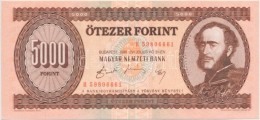 1990. 5000Ft 'H' Sorozat T:I / Hungary 1990. 5000 Forint 'H' Serial C:UNC 
Adamo F49 - Unclassified