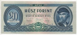 1960. 20Ft T:I- Enyhe Hajlás / 
Hungary 1960. 20 Forint C:AU Slight Bend
Adamo F12 - Unclassified