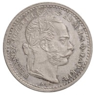 1888KB 10kr Ag 'I-K-A-CS,VP' Körmöcbánya (1,71g) T:1- / 
Hungary 1888KB 10 Krajcár Ag... - Non Classés