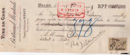 VP3983 - Lettre De Change - Vins En Gros BERTRAND - MONTADE à MELUN - Bills Of Exchange