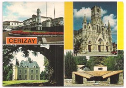 79 - CERIZAY (Deux-Sèvres) - Multivues - Le Lavoir Du Saint-Père, ....- Ed. Dubray N° C 539/79 - Cerizay