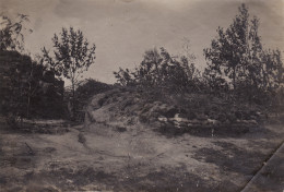 Photo 1915 Secteur LANGEMARK-POELKAPELLE - Position Allemande, Fussartillerie (A139, Ww1) - Langemark-Pölkapelle