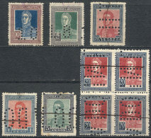 Lot Of Stamps With Bulk Mail Cancellations, Some Very Interesting, VF General Quality! - Collections, Lots & Séries