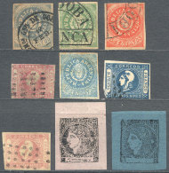 Lot Of Reprints Or Forgeries Of Classic Stamps, Interesting Group For Study! - Collections, Lots & Séries