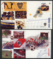 Booklets GJ.2996 + 3003, 1999 Boca And River, Excellent Quality, Catalog Value US$80. - Altri & Non Classificati