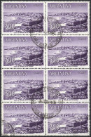 GJ.1149A, Beautiful Used Block Of 8 Stamps, Very Fine Quality (one With Minor Defects), Rare! - Altri & Non Classificati