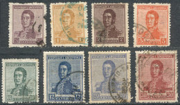 GJ.485/492, Complete Set With W. Bond Wmk And Perf 13½, VF Quality, Catalog Value US$81 - Altri & Non Classificati