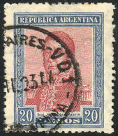 GJ.455, 1917 20P. San Martín, High Value Of The Set, VF Quality, Catalog Value US$50. - Autres & Non Classés