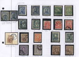 GJ.80/93, Kidd Issue, Album Page With Used And Mint Stamps, Some With Minor Defects, Several Of Fine To VF Quality,... - Altri & Non Classificati