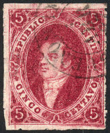 GJ.26A, 5th Printing, PURPLE CARMINE Color, VF Quality! - Oblitérés