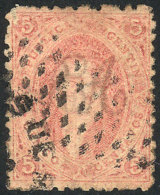 GJ.19, Rose, Dotted Cancel, VF Quality! - Usati