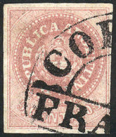 GJ.10, 5c. Without Accent, Used In Córdoba, VF, Catalog Value US$20 - Used Stamps