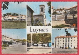 CPSM *13* LUYNES * Années 1960 * Carte Multivues  * SUP *  Voir Scan Recto/verso - Luynes