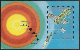 Foglietto, Block, Bloc, Giornata Dell´astronautica, Journée De L´astronautique, Day Of Astronautics - North  America