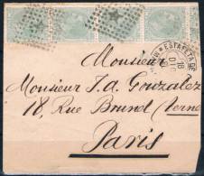 1.880.-  MADRID A PARIS (FRANCIA) - Storia Postale