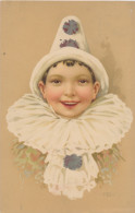 BAUMGARTEN, CIRCUS, CHILDREN, BOY CLOWN, EX Cond. Litho  PC, Used 1914, MEISSNER & BUCH - Baumgarten, F.