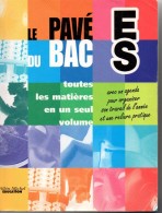 Albin Michel Education 2001 " Le Pavé Du Bac ES " BE - 18+ Years Old