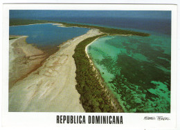 CPM      REPUBLICA DOMINICANA     REPUBLIQUE DOMINICAINE     ISLA SAONA   VUE AERIENNE - Dominikanische Rep.