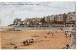 CPA    WESTON SUPER MARE     KNIGHTSTONE SANDS     PLAGE - Weston-Super-Mare