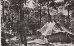CPSM 9X14 . ST GEORGES DE DIDONNE (17) Colonie De Vacances. C.E. De La  R.A.T.P. Route De Suzac ( Tentes / Camping) - Saint-Georges-de-Didonne