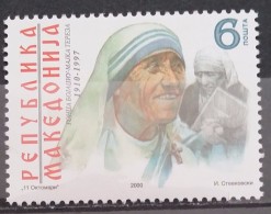 Macedonia, 2000, Mi: 203 (MNH) - Mother Teresa