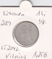 Litauen 2009 - 1 Li - Unc. - Vilnius - Lituanie